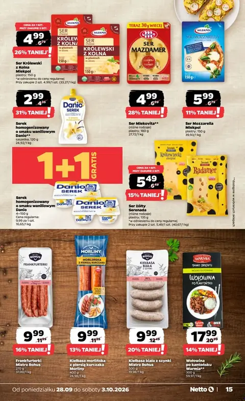 Netto gazetka promocyjna 28.09-03.10.2026 — strona 15 z 36