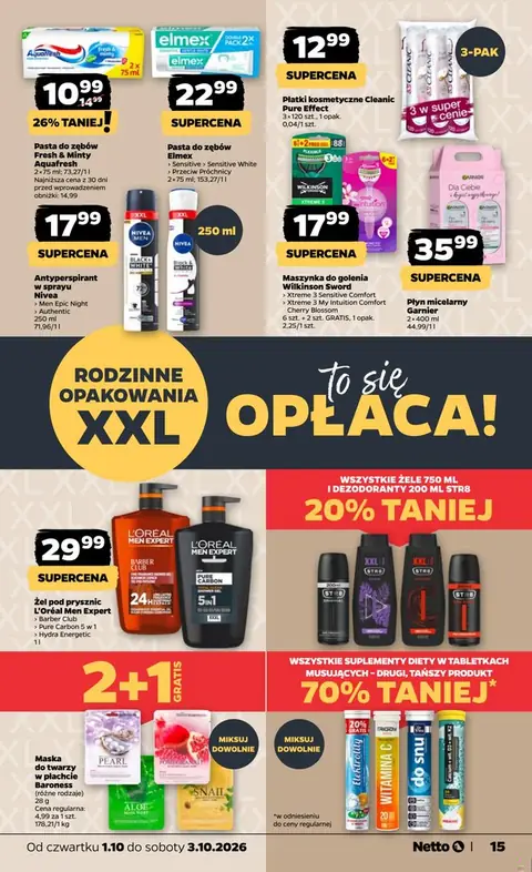 Netto gazetka promocyjna 01.10-03.10.2026 — strona 15 z 20