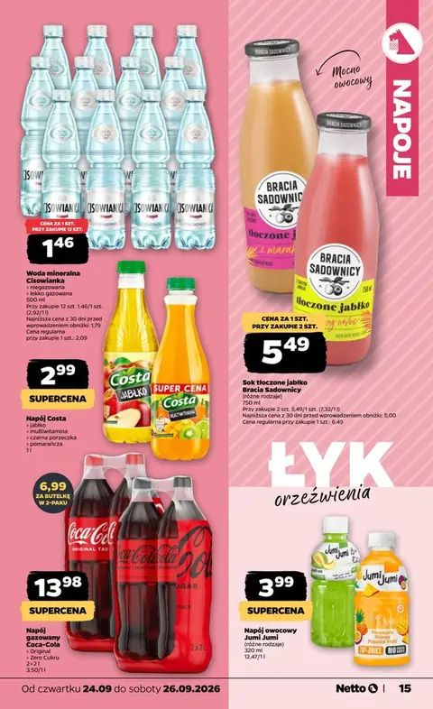 Netto gazetka promocyjna 24.09-26.09.2026 — strona 15 z 23