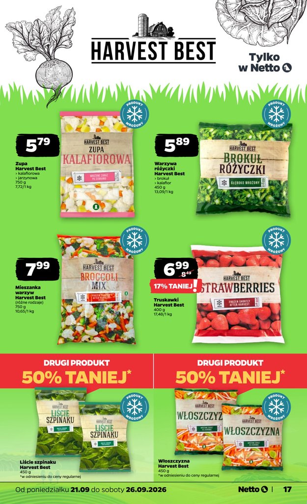 Netto gazetka promocyjna 21.09-26.09.2026 — strona 17 z 44