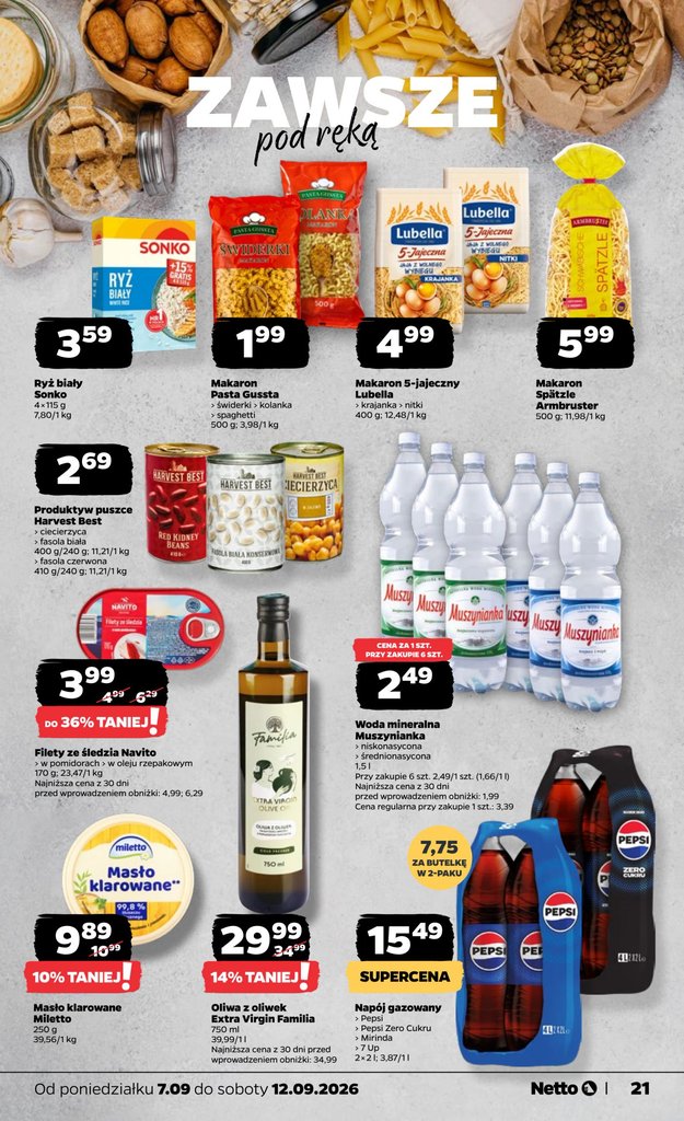 Netto gazetka promocyjna 07.09-12.09.2026 — strona 21 z 37