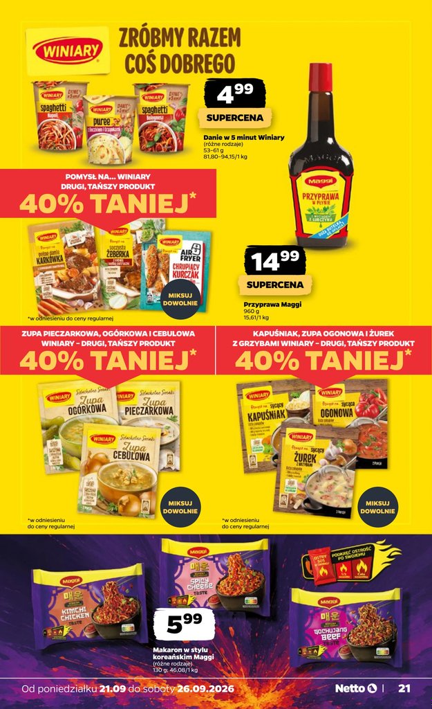 Netto gazetka promocyjna 21.09-26.09.2026 — strona 21 z 44