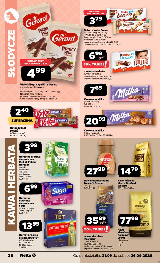 Netto gazetka promocyjna 21.09-26.09.2026 — strona 28 z 44