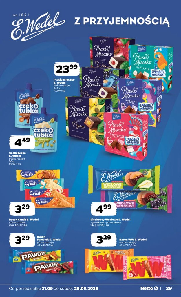Netto gazetka promocyjna 21.09-26.09.2026 — strona 29 z 44