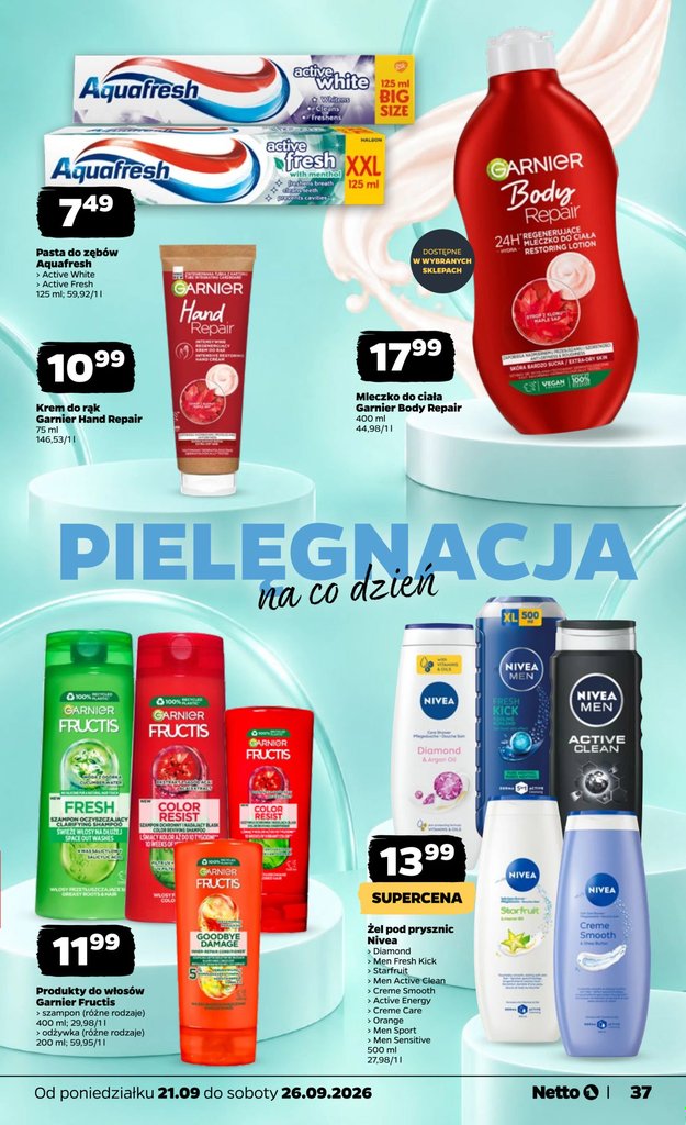 Netto gazetka promocyjna 21.09-26.09.2026 — strona 37 z 44