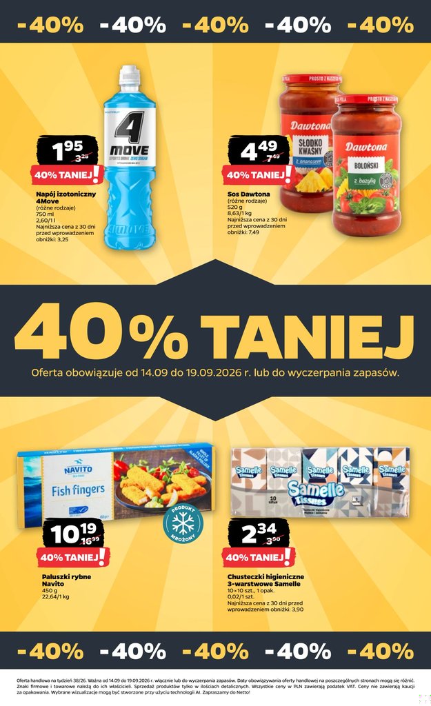 Netto gazetka promocyjna 14.09-19.09.2026 — strona 38 z 39