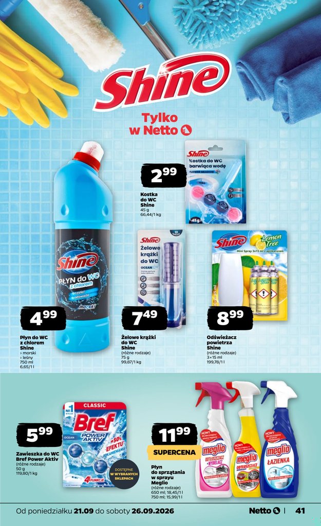 Netto gazetka promocyjna 21.09-26.09.2026 — strona 41 z 44