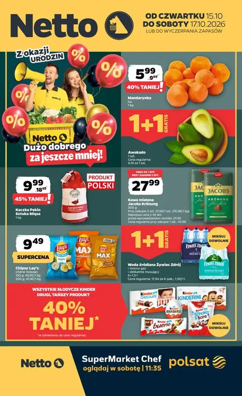 Netto gazetka promocyjna 15.10-17.10.2026 — strona 1 z 28
