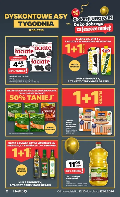 Netto gazetka promocyjna 12.10-17.10.2026 — strona 2 z 36