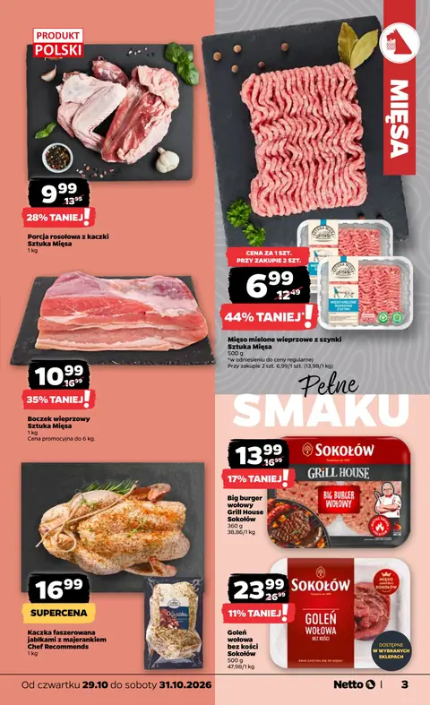 Netto gazetka promocyjna 29.10-31.10.2026 — strona 3 z 26