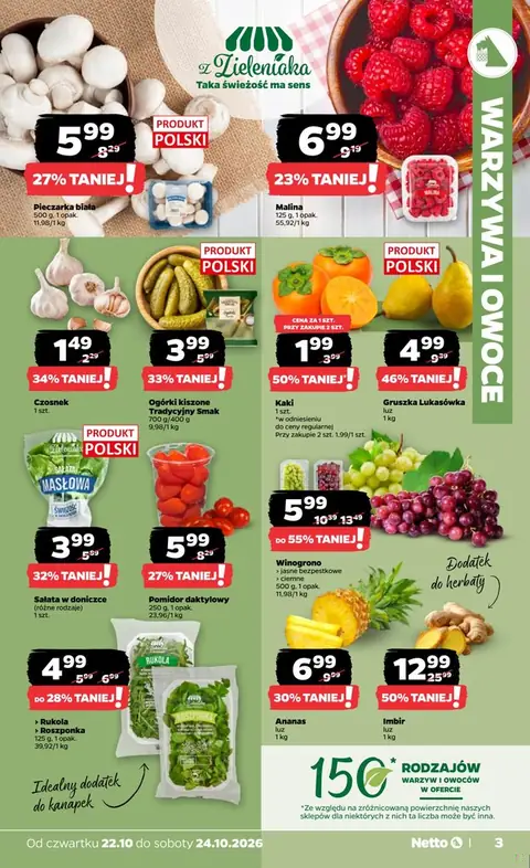 Netto gazetka promocyjna 22.10-24.10.2026 — strona 3 z 26