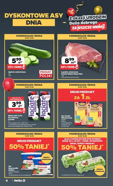 Netto gazetka promocyjna 12.10-17.10.2026 — strona 4 z 36