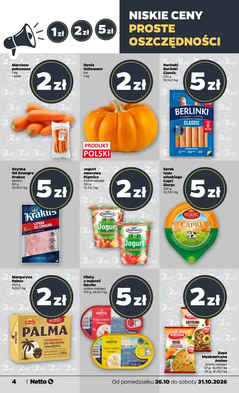 Netto gazetka promocyjna 26.10-31.10.2026 — strona 4 z 40