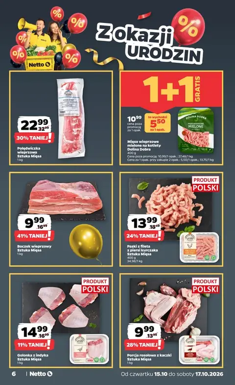 Netto gazetka promocyjna 15.10-17.10.2026 — strona 6 z 28