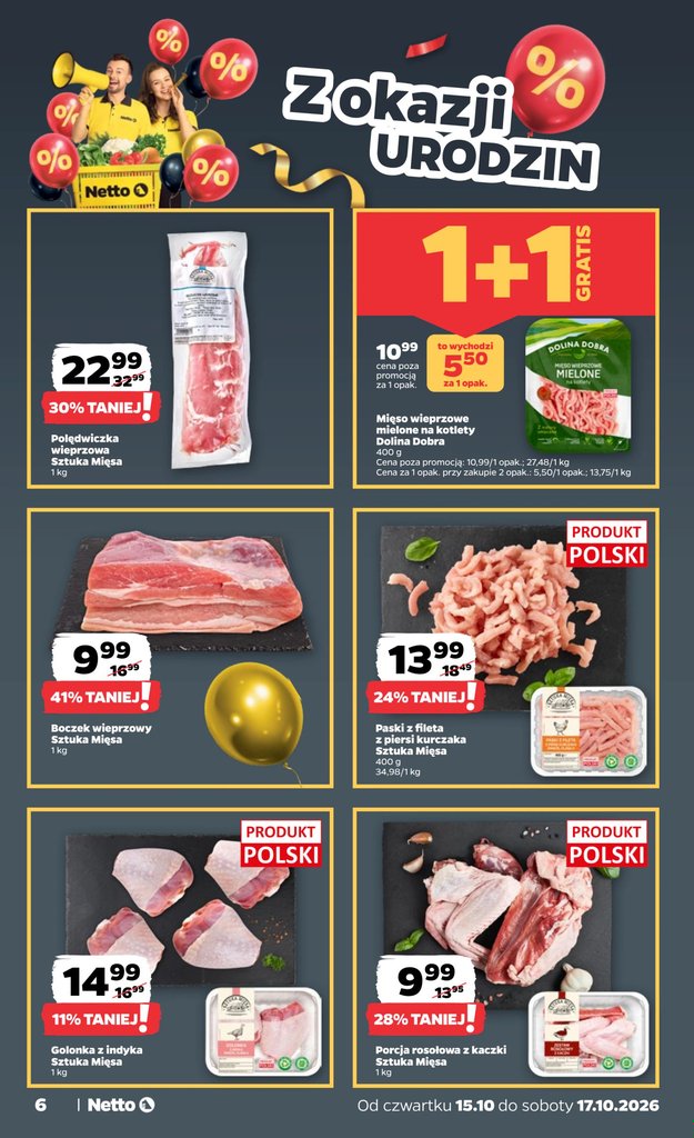 Netto gazetka promocyjna 15.10-17.10.2026 — strona 6 z 30