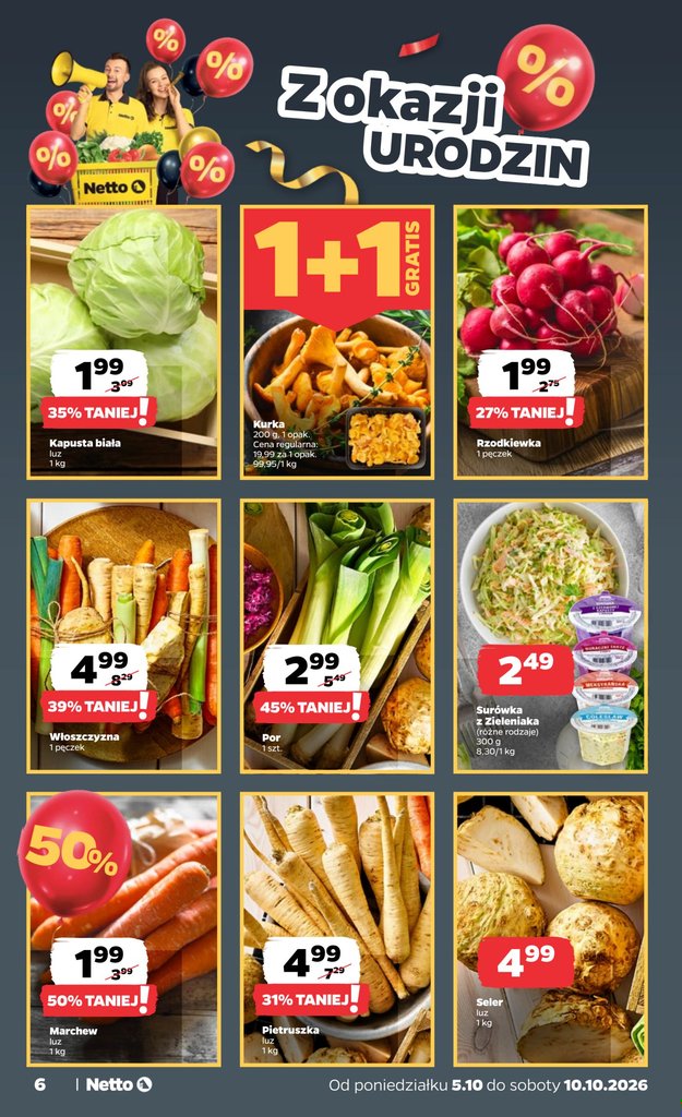 Netto gazetka promocyjna 05.10-10.10.2026 — strona 6 z 37