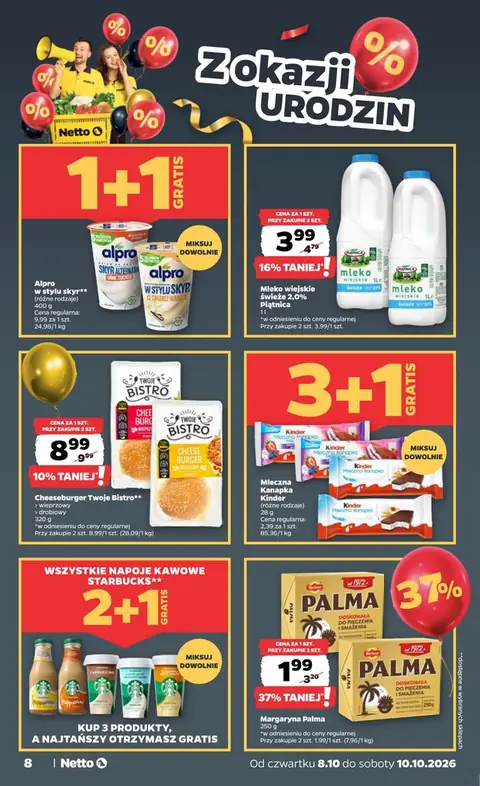 Netto gazetka promocyjna 08.10-10.10.2026 — strona 8 z 28