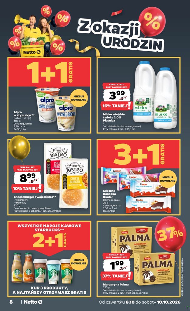 Netto gazetka promocyjna 08.10-10.10.2026 — strona 8 z 28
