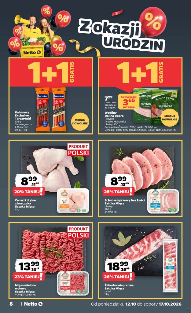Netto gazetka promocyjna 12.10-17.10.2026 — strona 8 z 36