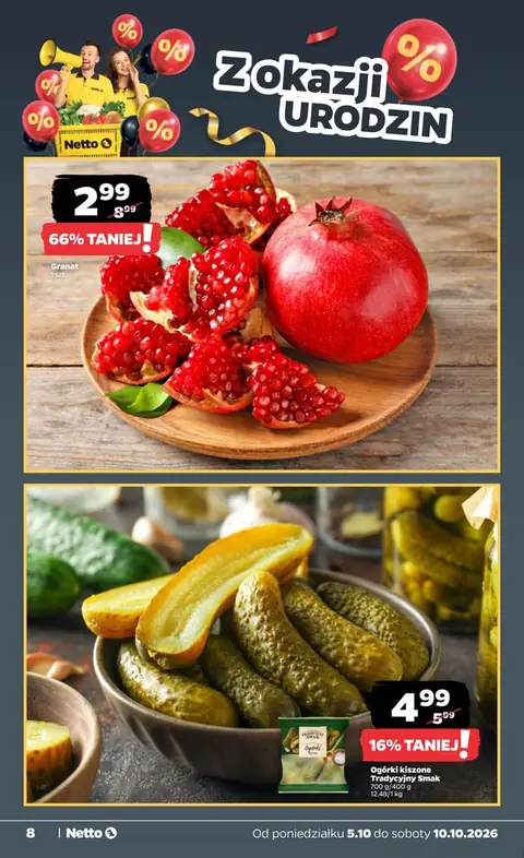 Netto gazetka promocyjna 05.10-10.10.2026 — strona 8 z 37