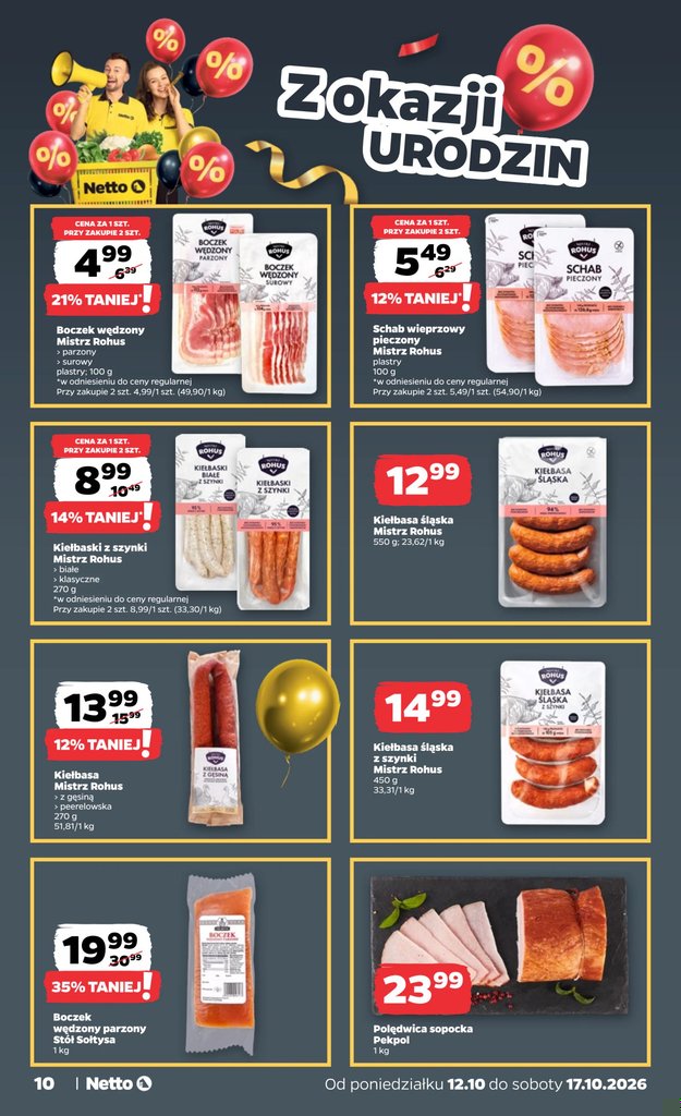 Netto gazetka promocyjna 12.10-17.10.2026 — strona 10 z 36