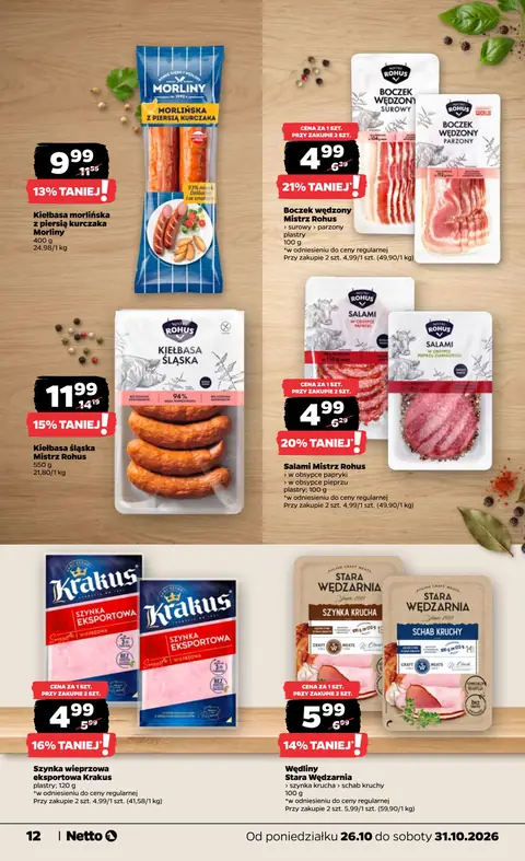Netto gazetka promocyjna 26.10-31.10.2026 — strona 12 z 40