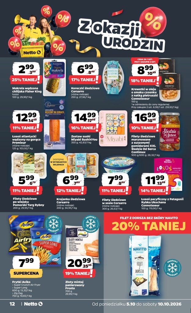Netto gazetka promocyjna 05.10-10.10.2026 — strona 12 z 37