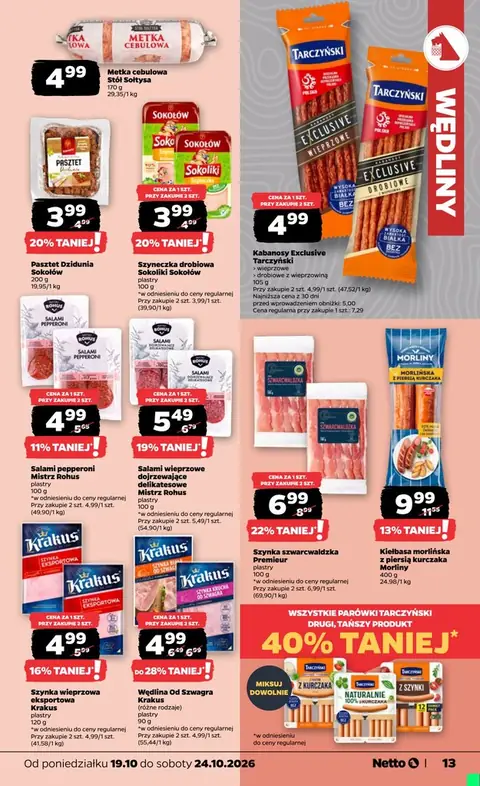 Netto gazetka promocyjna 19.10-24.10.2026 — strona 13 z 39