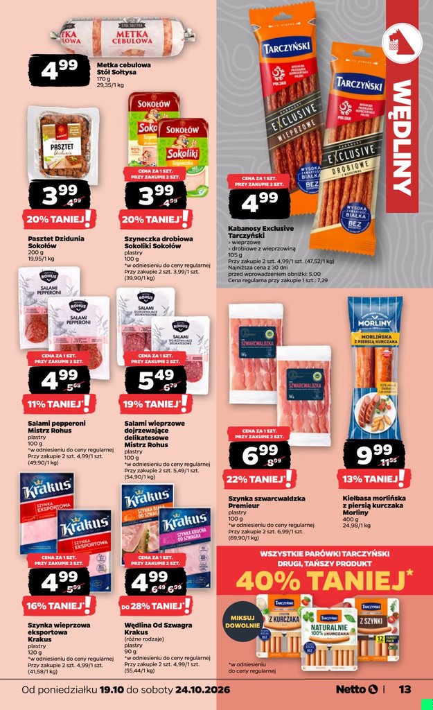 Netto gazetka promocyjna 19.10-24.10.2026 — strona 13 z 43