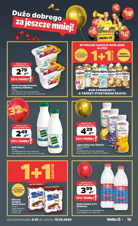 Netto gazetka promocyjna 05.10-10.10.2026 — strona 15 z 37