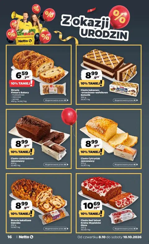 Netto gazetka promocyjna 08.10-10.10.2026 — strona 16 z 28
