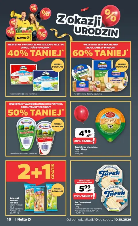 Netto gazetka promocyjna 05.10-10.10.2026 — strona 16 z 37