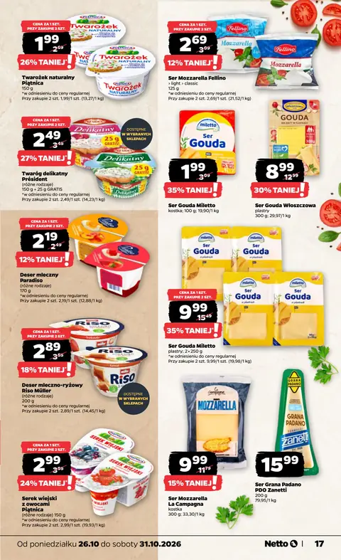 Netto gazetka promocyjna 26.10-31.10.2026 — strona 17 z 40