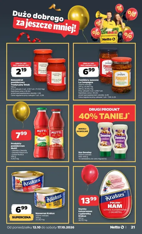 Netto gazetka promocyjna 12.10-17.10.2026 — strona 21 z 36