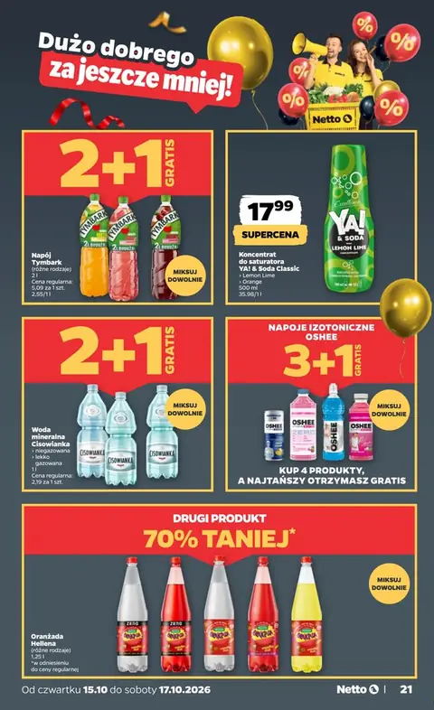 Netto gazetka promocyjna 15.10-17.10.2026 — strona 21 z 28