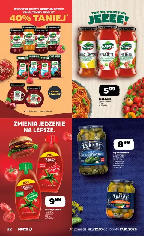 Netto gazetka promocyjna 12.10-17.10.2026 — strona 22 z 36