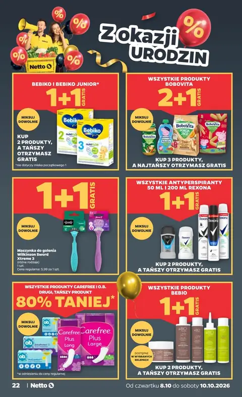 Netto gazetka promocyjna 08.10-10.10.2026 — strona 22 z 28
