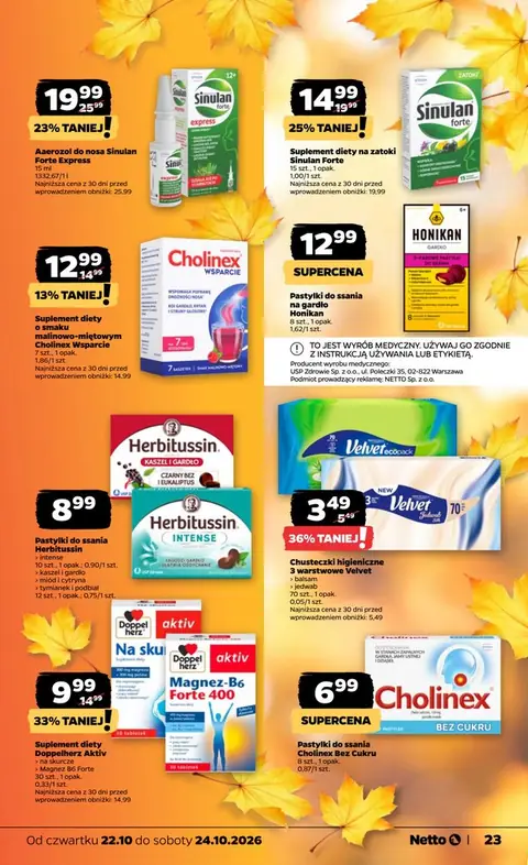 Netto gazetka promocyjna 22.10-24.10.2026 — strona 23 z 26