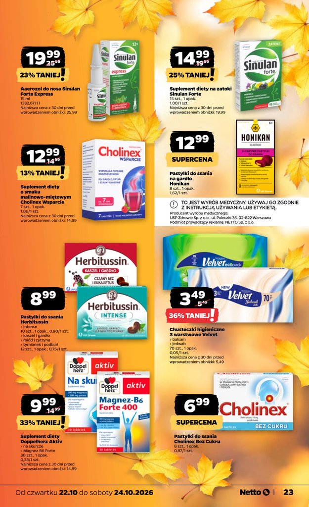 Netto gazetka promocyjna 22.10-24.10.2026 — strona 23 z 29