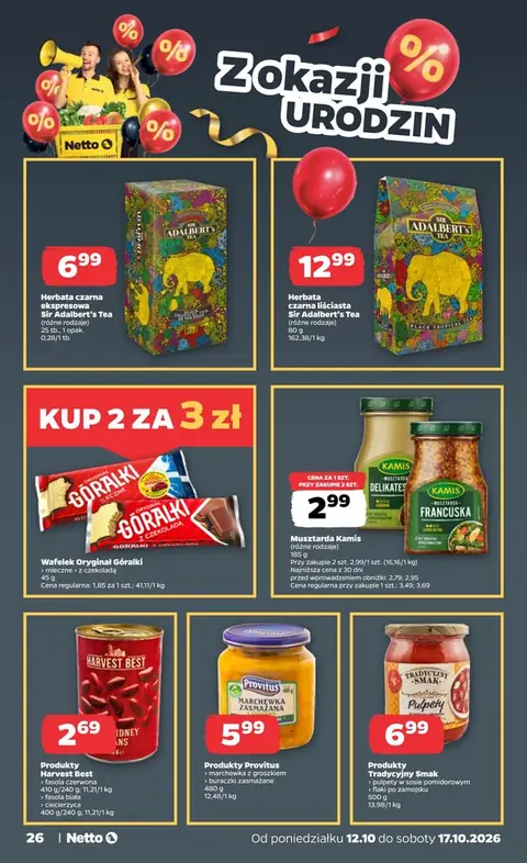Netto gazetka promocyjna 12.10-17.10.2026 — strona 26 z 36