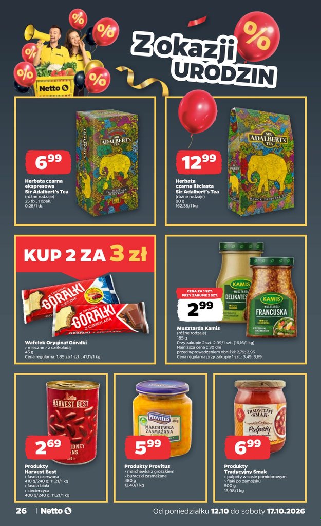 Netto gazetka promocyjna 12.10-17.10.2026 — strona 26 z 36