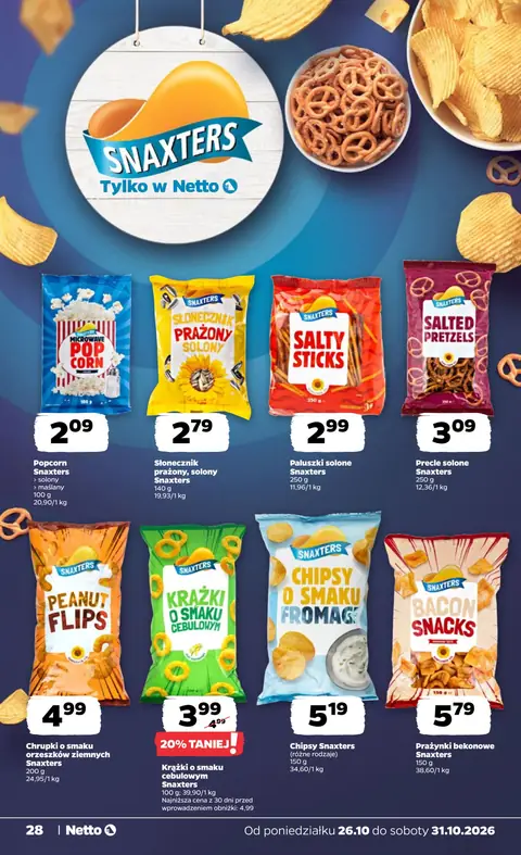 Netto gazetka promocyjna 26.10-31.10.2026 — strona 28 z 40