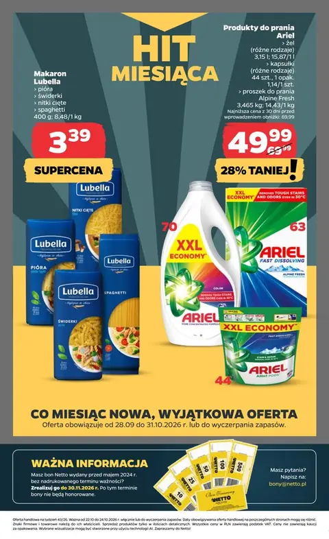 Netto gazetka promocyjna 22.10-24.10.2026 — strona 28 z 26