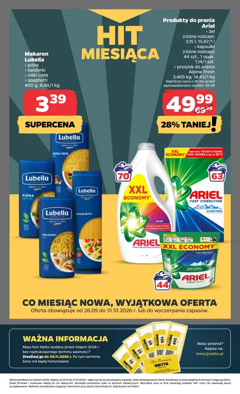 Netto gazetka promocyjna 29.10-31.10.2026 — strona 28 z 26