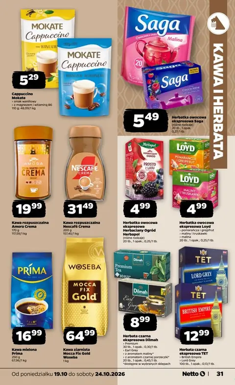Netto gazetka promocyjna 19.10-24.10.2026 — strona 31 z 39