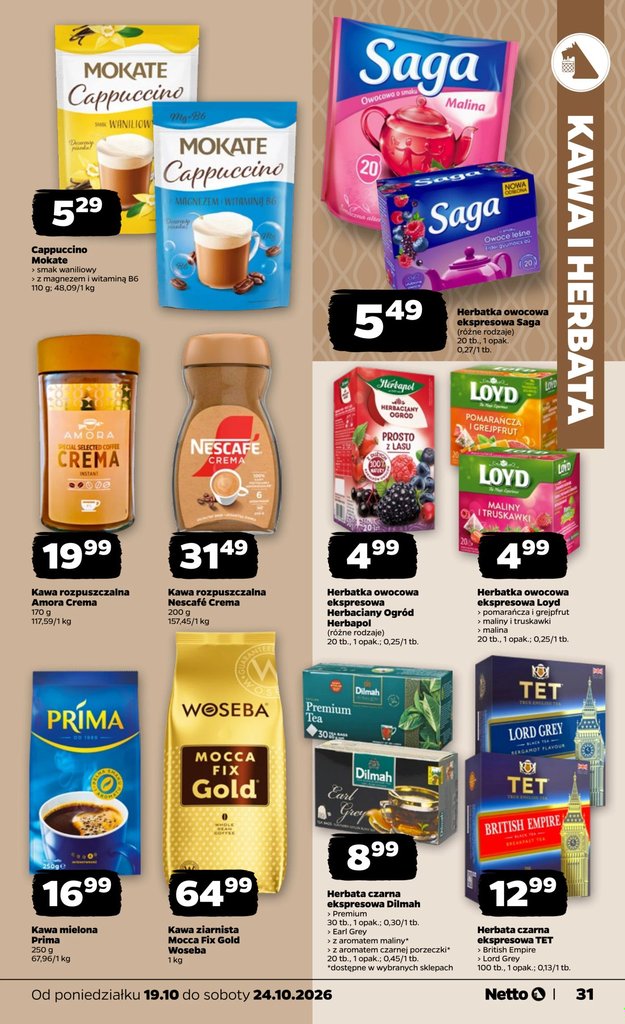 Netto gazetka promocyjna 19.10-24.10.2026 — strona 31 z 43
