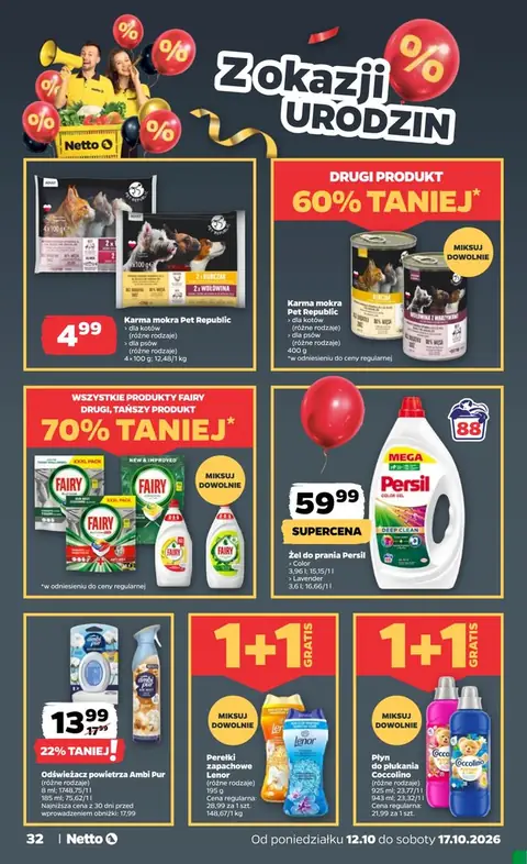 Netto gazetka promocyjna 12.10-17.10.2026 — strona 32 z 36