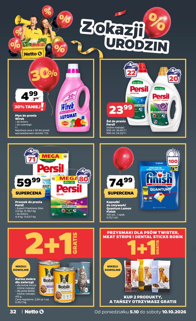 Netto gazetka promocyjna 05.10-10.10.2026 — strona 32 z 37