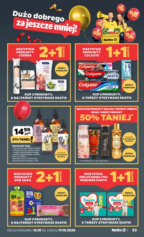 Netto gazetka promocyjna 12.10-17.10.2026 — strona 33