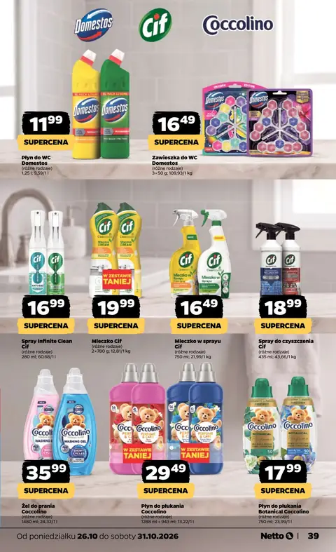 Netto gazetka promocyjna 26.10-31.10.2026 — strona 39 z 40